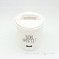 Quality Nice Pet Food Storage Dog Ceramic Jar